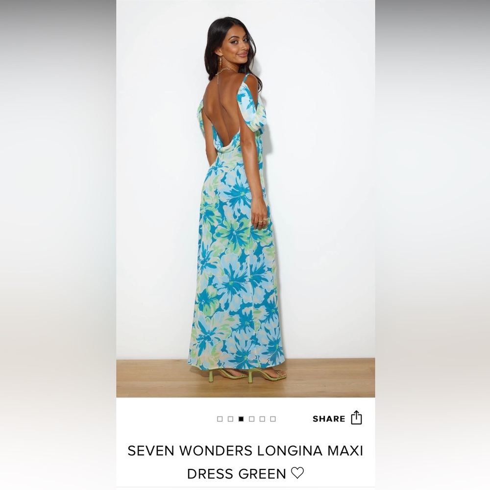 Hello Molly Seven Wonders floral maxi dress